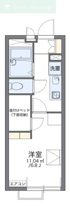 レオパレスCHACOの物件間取画像